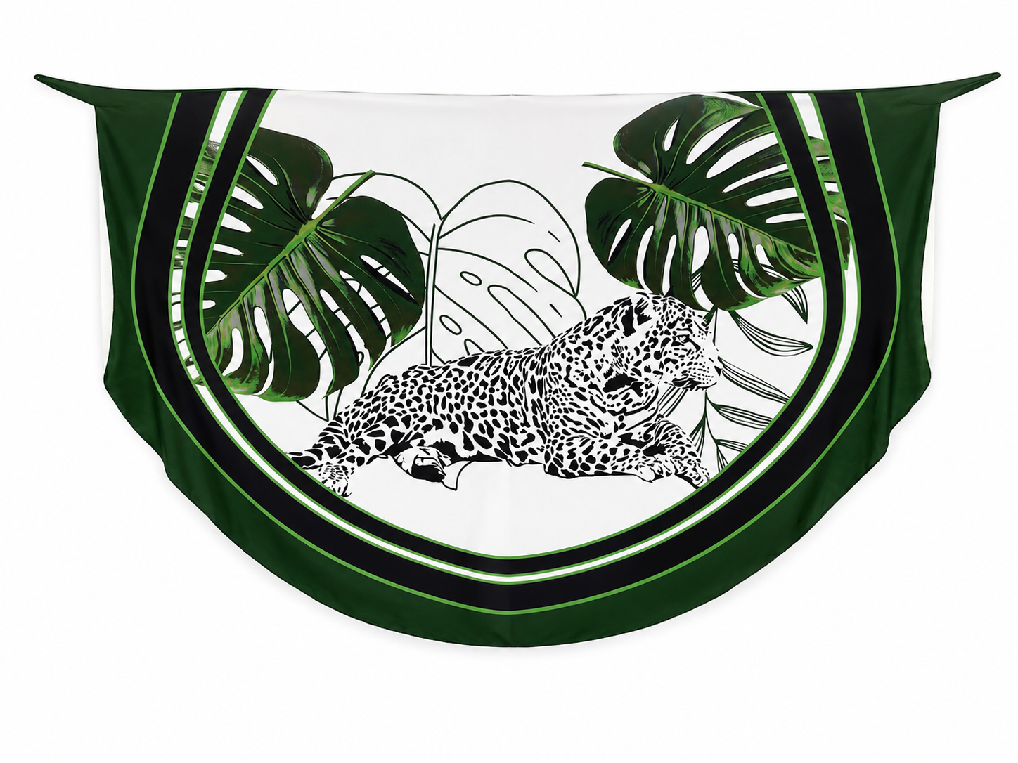Jungle Jaguar Beach Skirt
